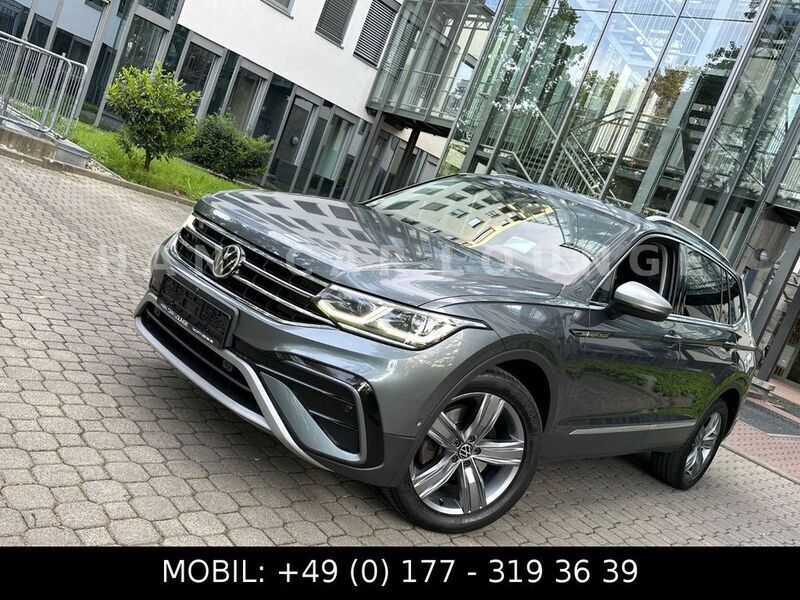 Platinum grey metallic Gebraucht 2022 VW Tiguan Allspace Elegance SUV | 25.900 € (Guter Preis) - Bild 1/4