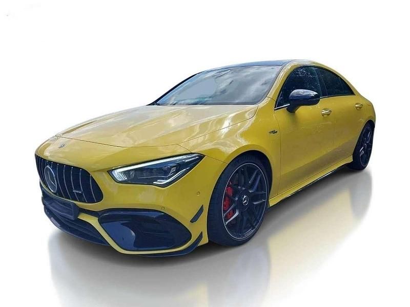 Sonnengelb unilack Gebraucht 2021 Mercedes CLA45 AMG AMG Coupé | 43.810 € (Fairer Preis) - Bild 1/4