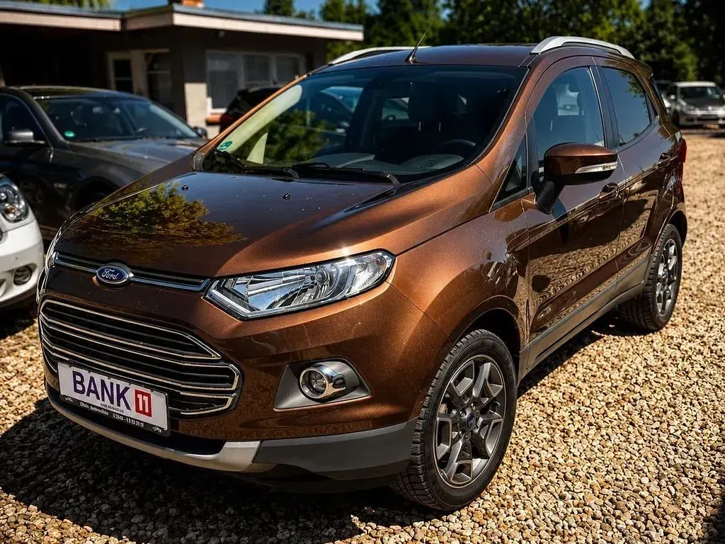 Gebraucht Ford Ecosport Titanium 125 PS (91 kW) 2016 Braun SUV