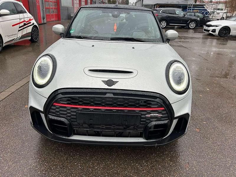 White silver metallic Gebraucht 2022 Mini John Cooper Works Cabriolet Cabrio | 29.990 € (Guter Preis) - Bild 1/1