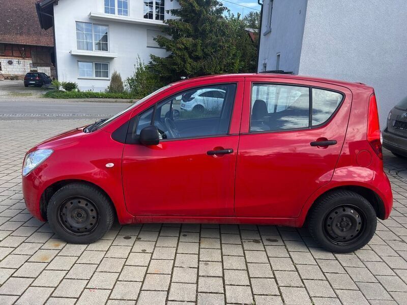 Gebraucht Opel Agila Basis 65 PS (47 kW) 2011 Rot Kleinwagen