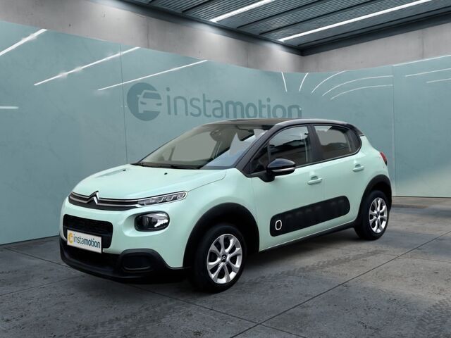 Gebraucht Citroën C3 Feel 82 PS (60 kW) 2018 Grün Kleinwagen