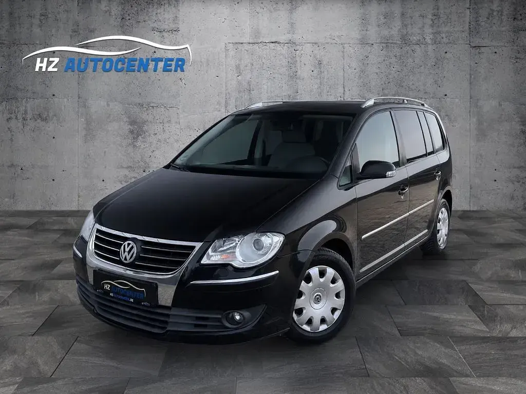 Gebraucht VW Touran Highline 140 PS (102 kW) 2007 Schwarz Van / Kleinbus