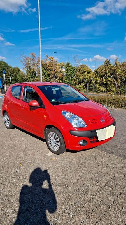 Rot Gebraucht 2012 Nissan Pixo Acenta Kleinwagen | 3.500 € (Fairer Preis) - Bild 1/4
