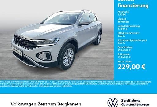 Gebraucht VW T-Roc Life 110 PS (80 kW) 2022 Grau SUV