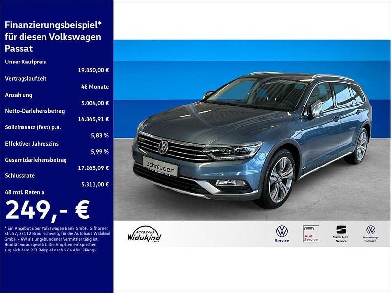Gebraucht VW Passat Alltrack 190 PS (139 kW) 2017 Blau Kombi