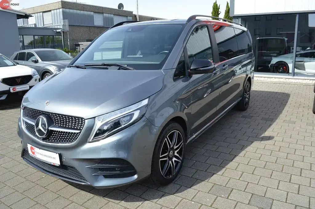 Gebraucht Mercedes V300 239 PS (175 kW) 2021 Lackfarbe selenitgrau metallic mb7992 Van / Kleinbus
