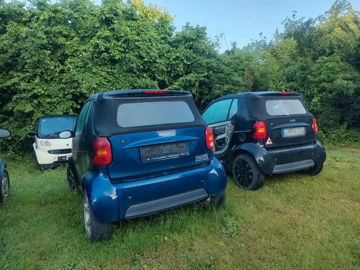 Gebraucht Smart ForTwo Cabrio 62 PS (45 kW) 2003 Blau Cabrio