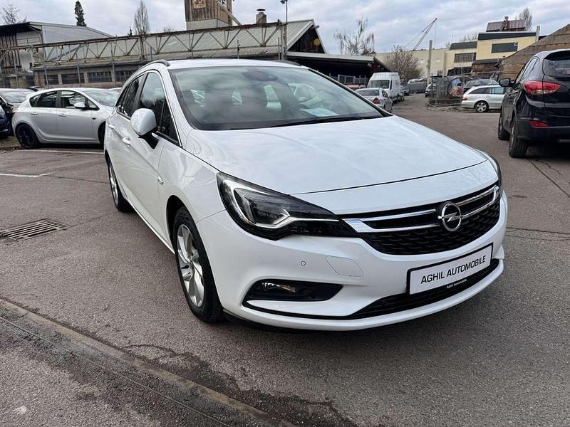 Gebraucht Opel Astra Edition 110 PS (80 kW) 2018 Weiß Limousine