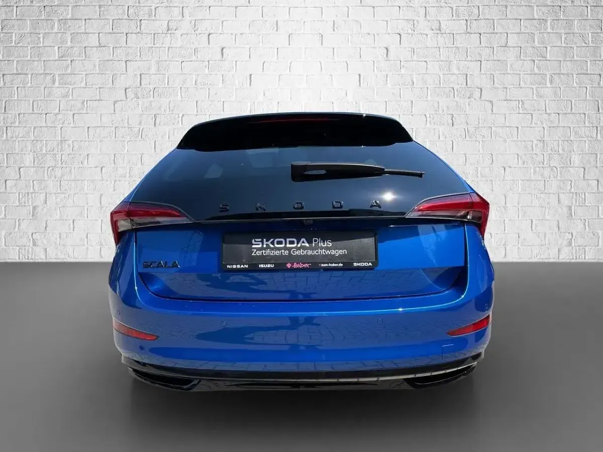 Gebraucht Skoda Scala Monte Carlo 150 PS (110 kW) 2022 Blau Kleinwagen