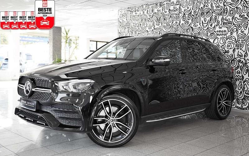 Obsidianschwarz metallic Gebraucht 2021 Mercedes GLE350 AMG SUV | 63.890 € (Teuer) - Bild 1/2