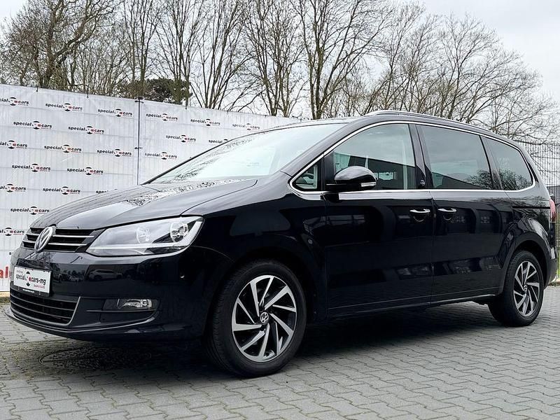 Gebraucht VW Sharan Sound 184 PS (135 kW) 2017 Schwarz Van / Kleinbus