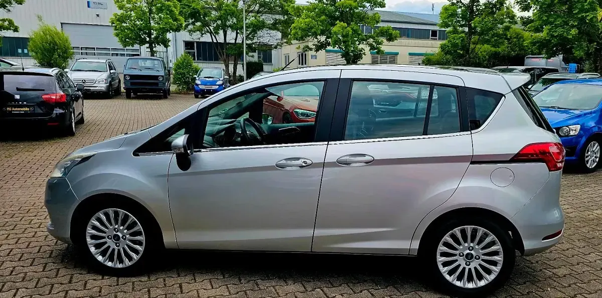 Gebraucht Ford B-MAX Titanium 120 PS (88 kW) 2013 Silber Van / Kleinbus