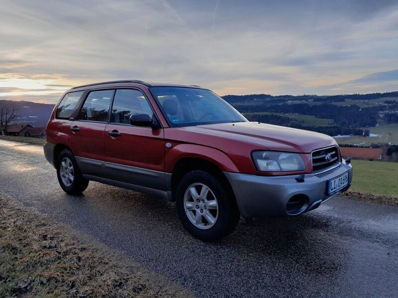 Rot Gebraucht 2003 Subaru Forester SUV | 2.400 € (Fairer Preis) - Bild 1/4