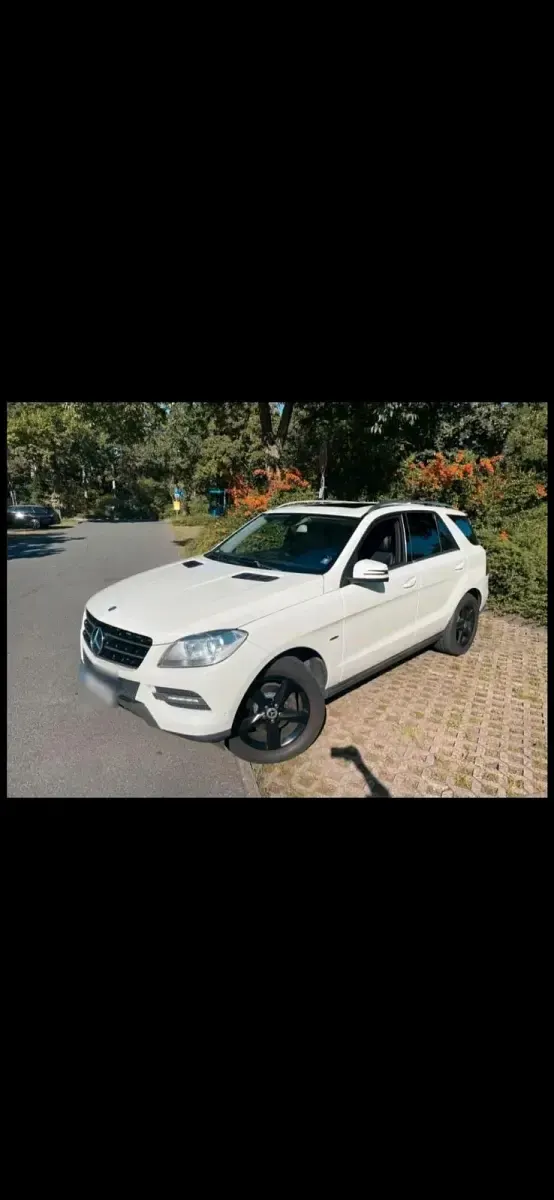Gebraucht Mercedes ML250 204 PS (150 kW) 2012 Weiß SUV