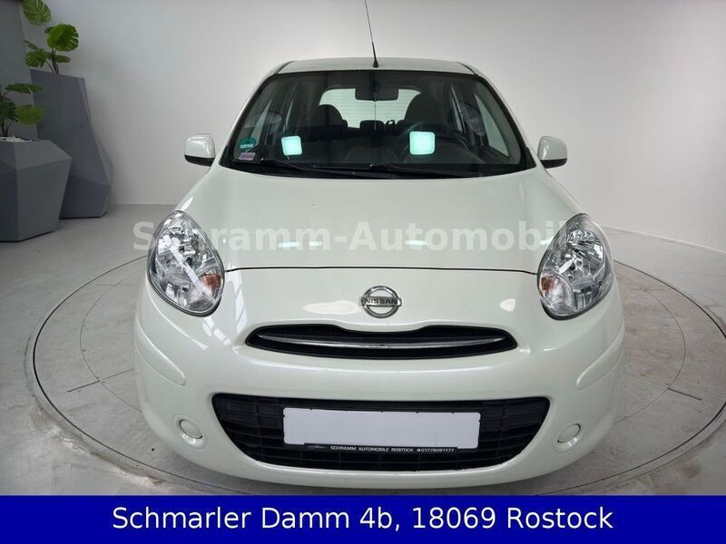 Gebraucht Nissan Micra 80 PS (58 kW) 2012 Weiß Kleinwagen