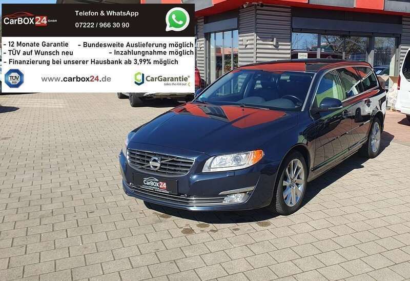Blau Gebraucht 2013 Volvo V70 Summum Kombi | 14.150 € (Etwas zu teuer) - Bild 1/4