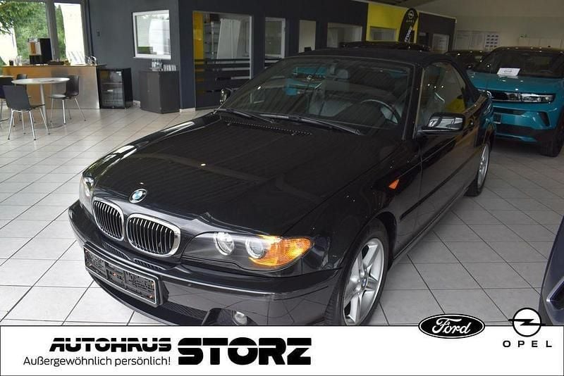 Schwarz Gebraucht 2005 BMW 325 Cabriolet Sport Line Cabrio | 9.900 € (Guter Preis) - Bild 1/4