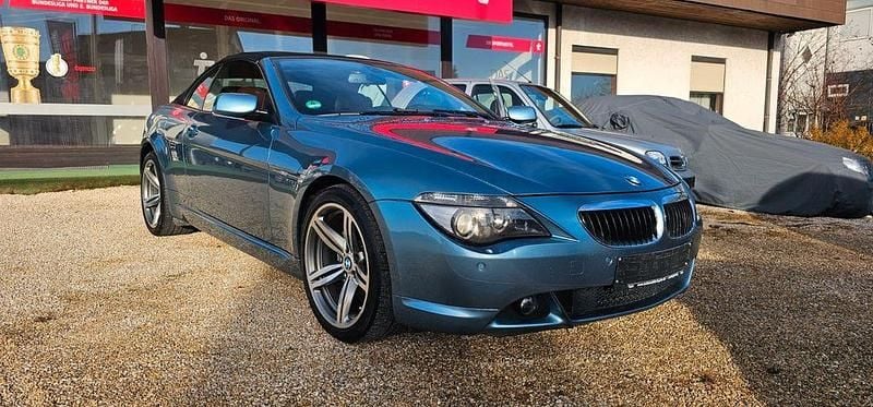 Blau Gebraucht 2006 BMW 630 Cabriolet Performance Cabrio | 13.999 € (Guter Preis) - Bild 1/4