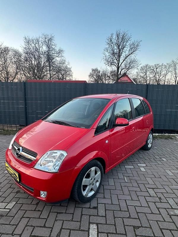 Gebraucht Opel Meriva 90 PS (66 kW) 2005 Rot Van / Kleinbus