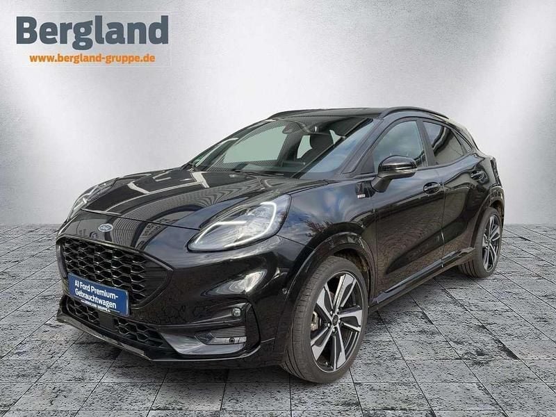 Agate black metallic schwarz Gebraucht 2022 Ford Puma Gen-E ST-Line X SUV | 19.790 € (Fairer Preis) - Bild 1/4