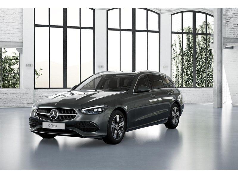 Selenitgrau metallic Gebraucht 2024 Mercedes C180 Avantgarde Kombi | 33.880 € (Superpreis) - Bild 1/4
