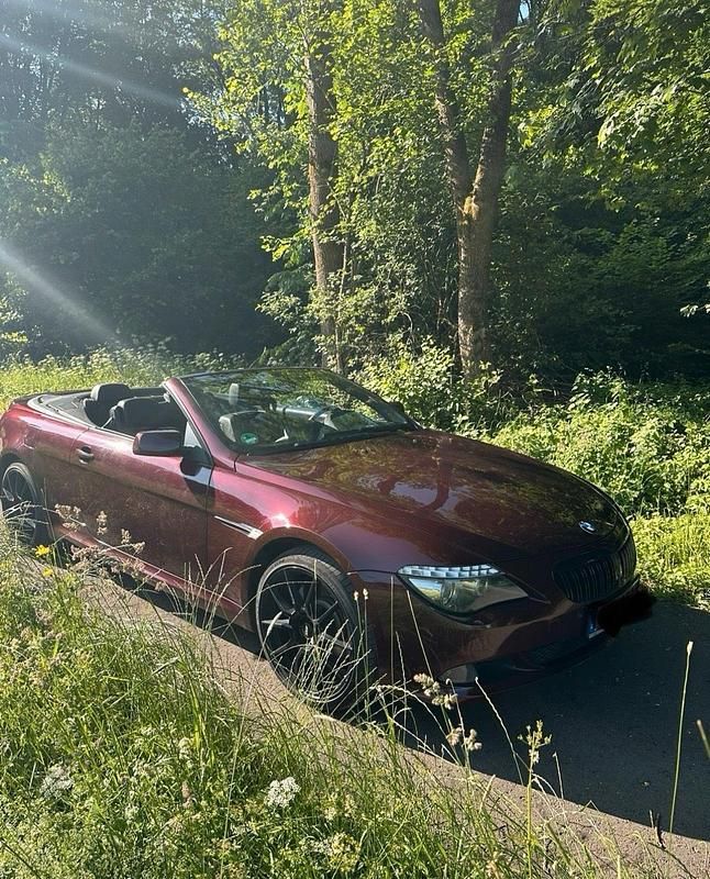 Rot Gebraucht 2007 BMW 630 Cabriolet Cabrio | 11.500 € (Fairer Preis) - Bild 1/4