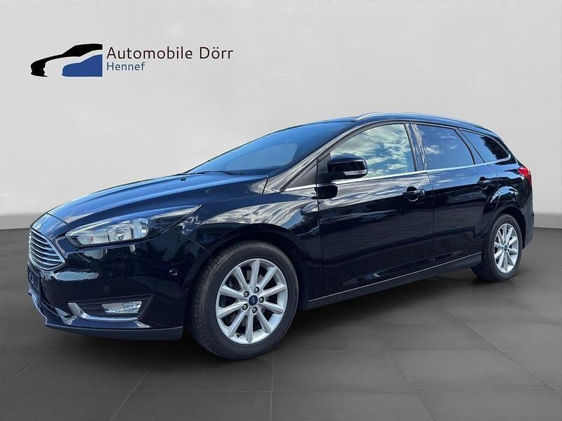 Schwarz Gebraucht 2018 Ford Focus Titanium Limousine | 10.750 € (Guter Preis) - Bild 1/4