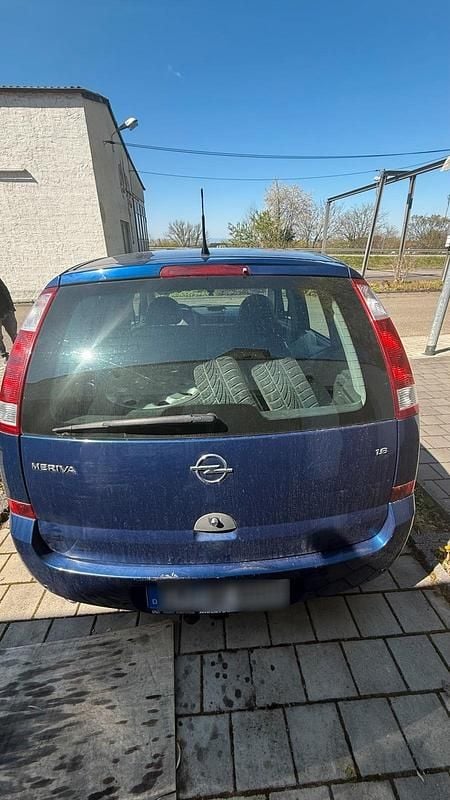 Gebraucht Opel Meriva 105 PS (77 kW) 2003 Blau Van / Kleinbus