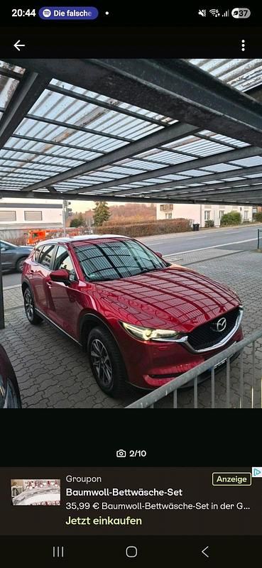 Gebraucht Mazda CX-5 165 PS (121 kW) 2018 Rot SUV