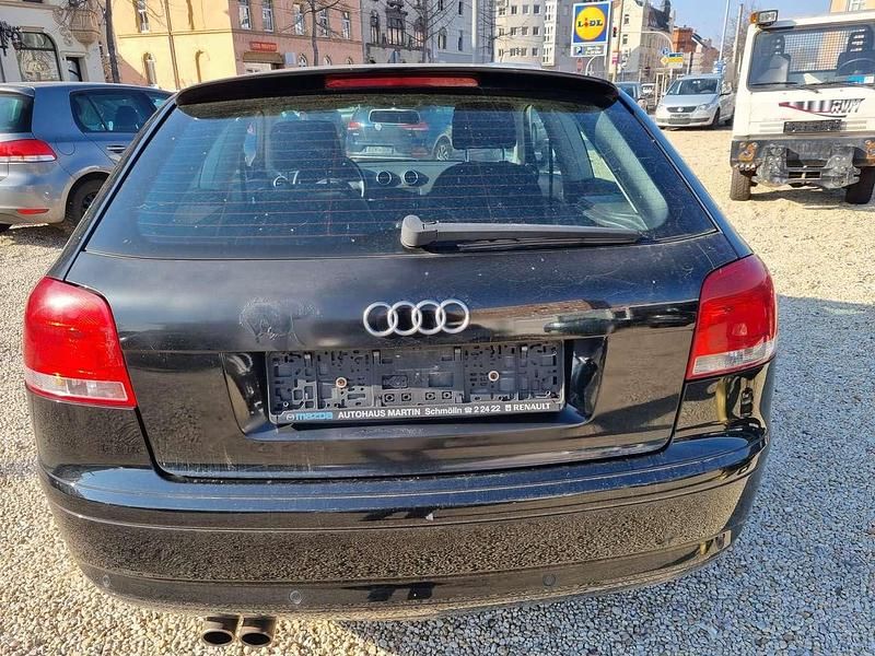 Gebraucht Audi A3 Attraction 102 PS (75 kW) 2008 Schwarz Kleinwagen