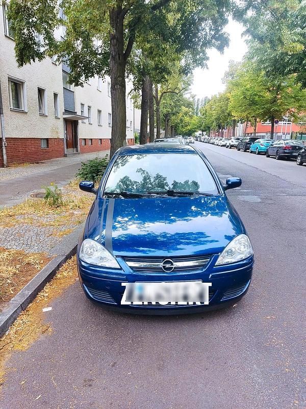Blau Gebraucht 2005 Opel Corsa Kleinwagen | 200 € (Superpreis) - Bild 1/4