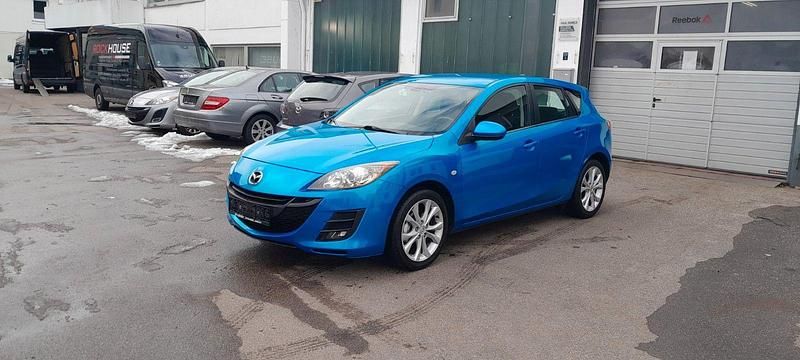 Gebraucht Mazda 3 High 105 PS (77 kW) 2009 Blau Limousine