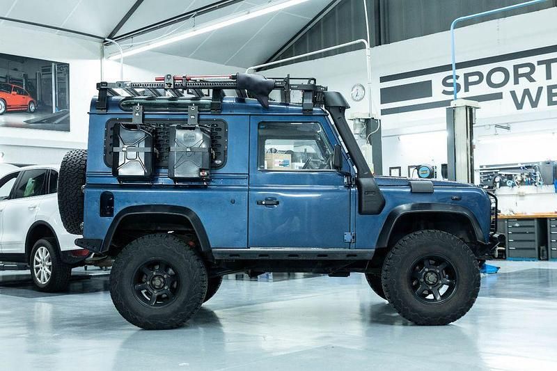 Gebraucht Land Rover Defender 122 PS (89 kW) 2006 Blau SUV