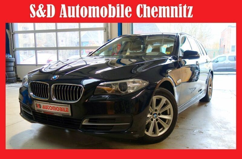 Schwarz Gebraucht 2017 BMW 520 Luxury Line Kombi | 14.399 € (Guter Preis) - Bild 1/3
