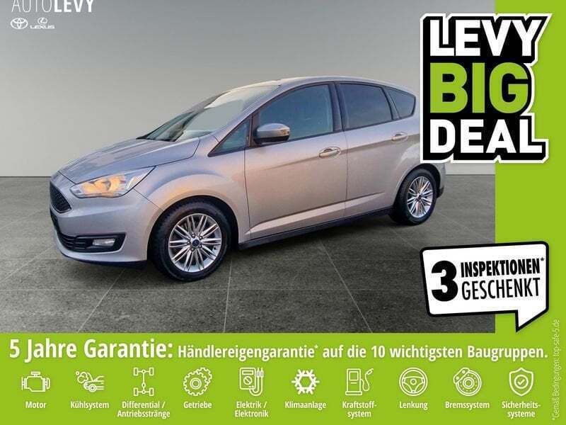 Silber Gebraucht 2018 Ford C-MAX Cool & Connect Van / Kleinbus | 11.490 € (Fairer Preis) - Bild 1/4