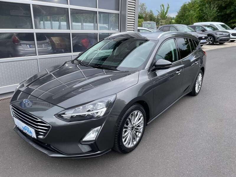 Magneticgrau (metallic) Gebraucht 2020 Ford Focus Titanium Kombi | 14.990 € (Fairer Preis) - Bild 1/4