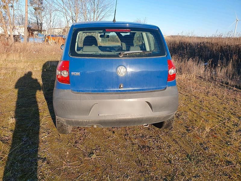 Gebraucht VW Fox 75 PS (55 kW) 2010 Blau Kleinwagen