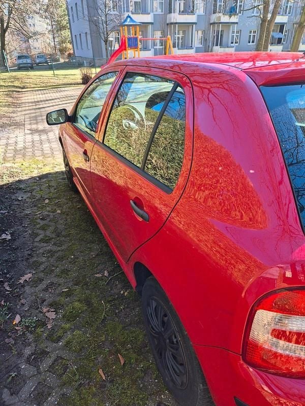 Gebraucht Skoda Fabia 2007 Rot Kleinwagen