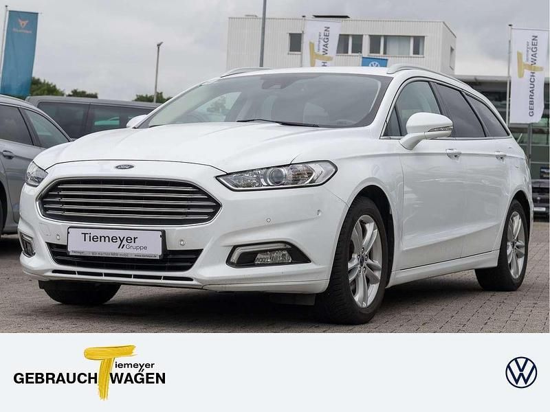 Weiß Gebraucht 2018 Ford Mondeo Titanium Kombi | 12.280 € (Guter Preis) - Bild 1/4