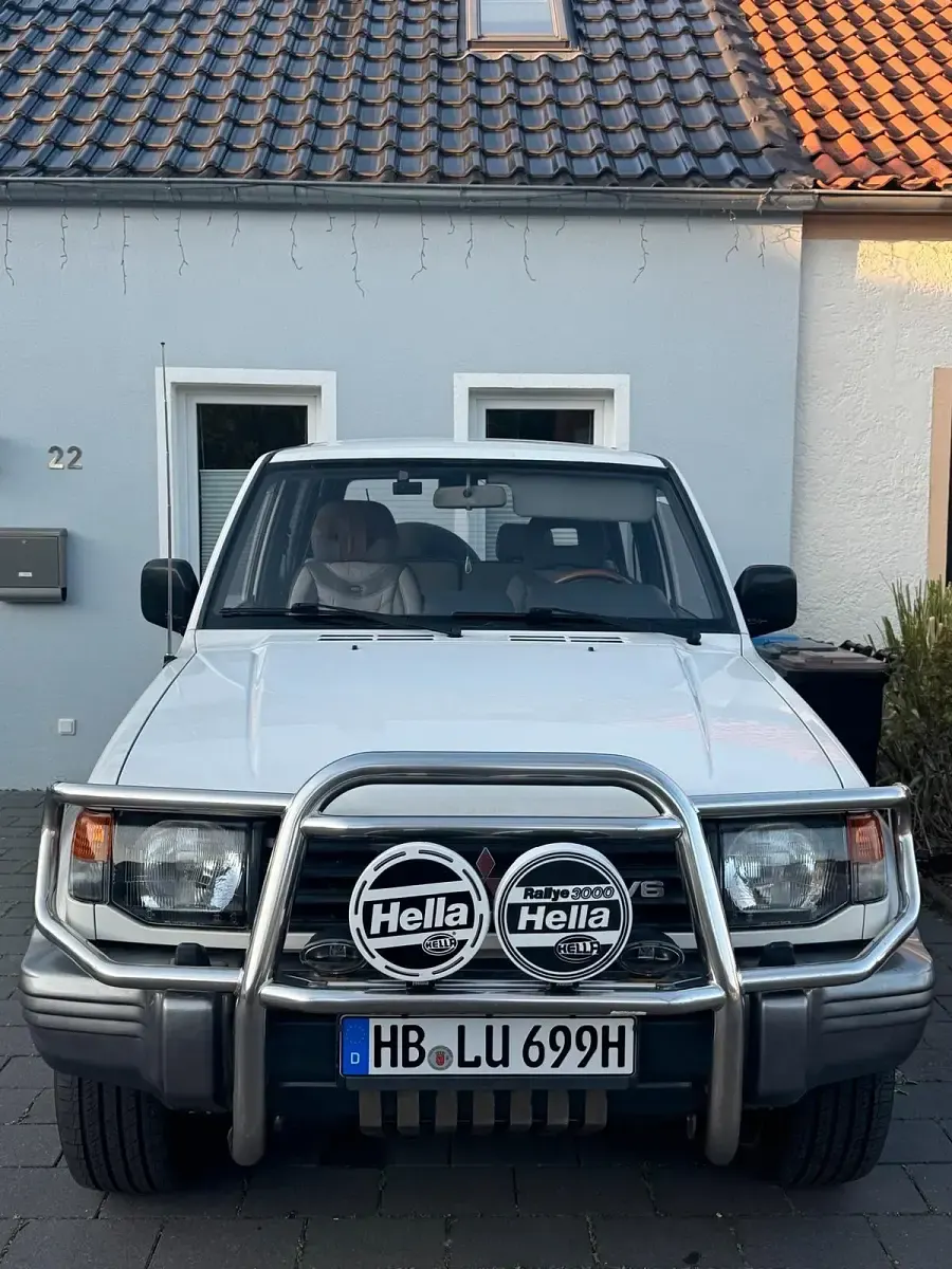 Gebraucht Mitsubishi Pajero 150 PS (110 kW) 1992 Weiß SUV