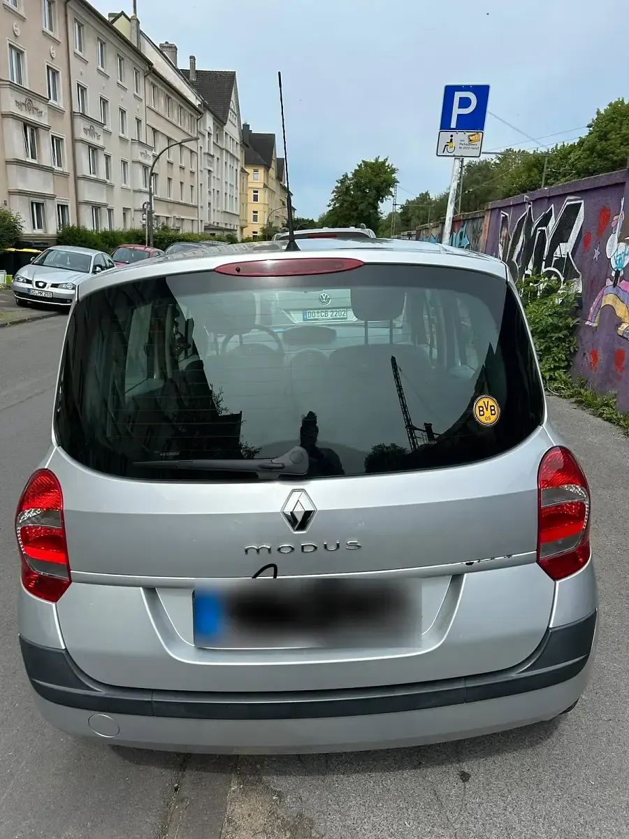 Gebraucht Renault Modus Dynamique 75 PS (55 kW) 2008 Grau Van / Kleinbus
