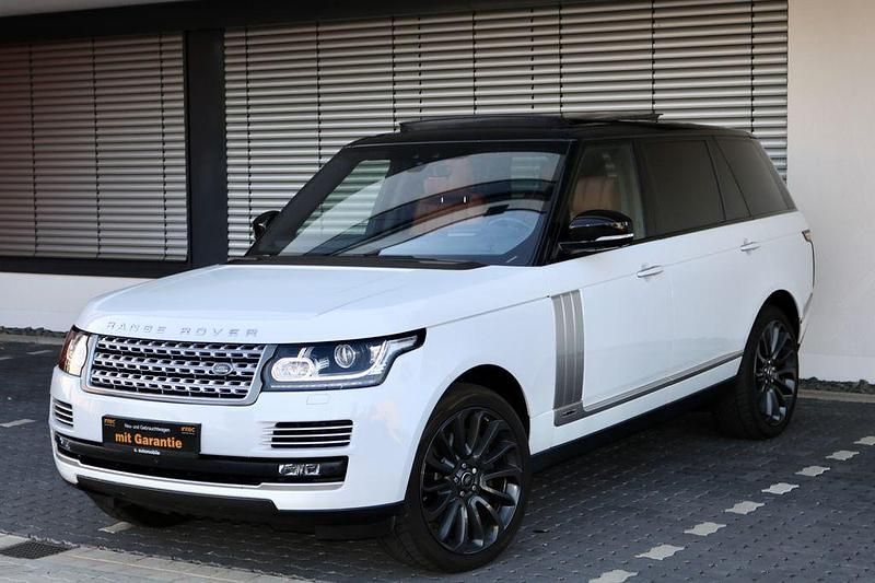 Fuji white Gebraucht 2018 Land Rover Range Rover Autobiography SUV | 54.980 € (Fairer Preis) - Bild 1/4