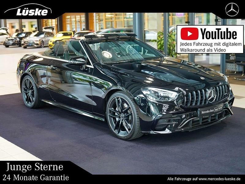Schwarz Gebraucht 2021 Mercedes E53 AMG AMG Cabrio | 64.300 € (Etwas zu teuer) - Bild 1/4