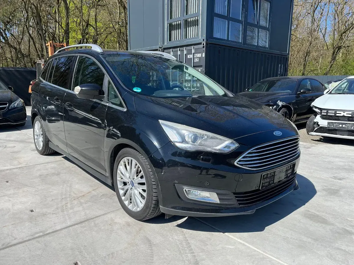 Gebraucht Ford Grand C-Max Titanium 170 PS (125 kW) 2016 Schwarz Van / Kleinbus