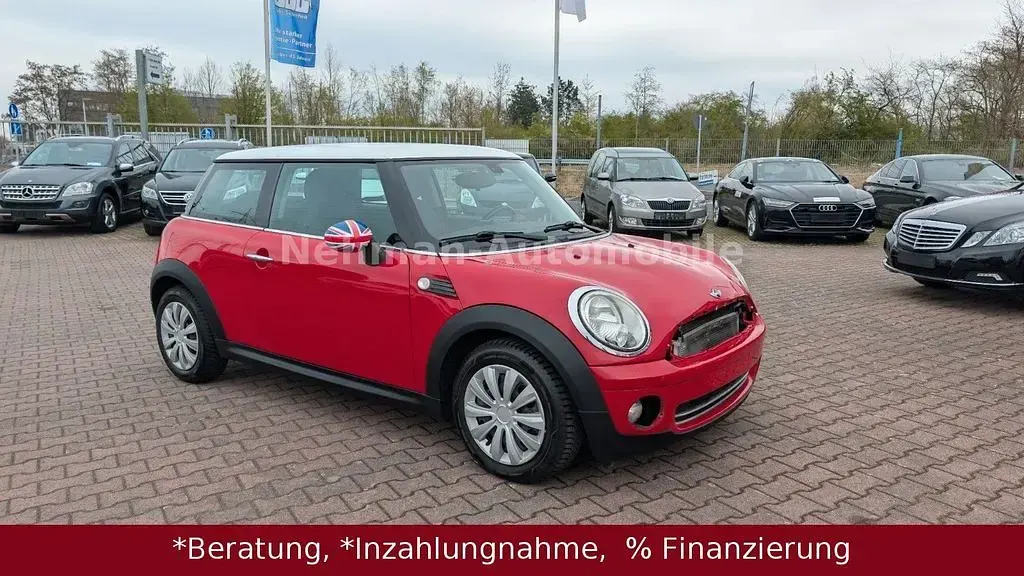 Gebraucht Mini ONE 98 PS (72 kW) 2010 Rot Kleinwagen