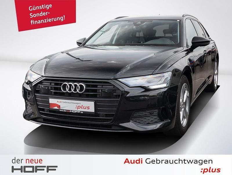 Mythosschwarz metallic Gebraucht 2022 Audi A6 Sport Kombi | 36.475 € (Superpreis) - Bild 1/4