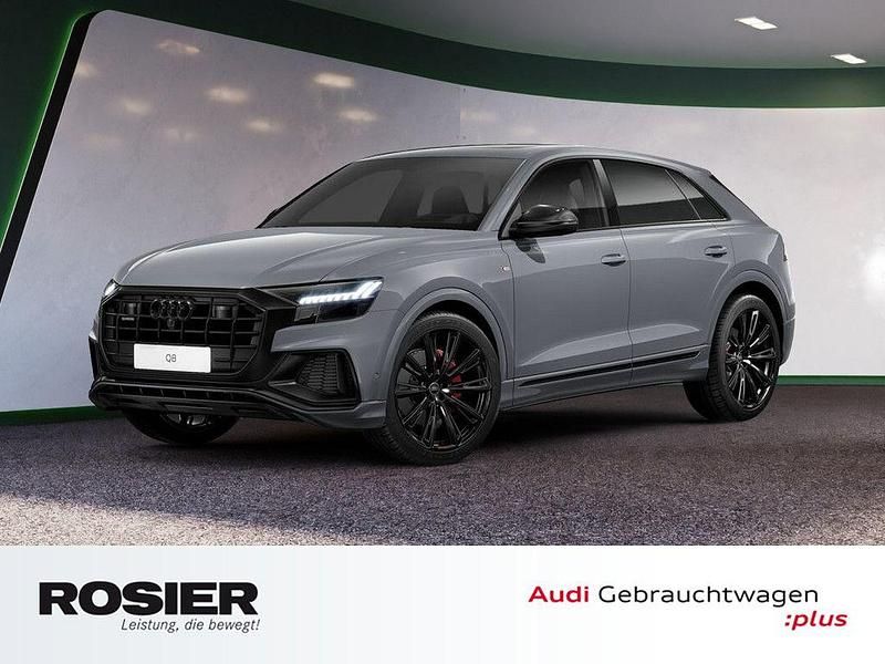 Grau / nardograu Gebraucht 2023 Audi Q8 S-Line SUV | 82.990 € - Bild 1/4