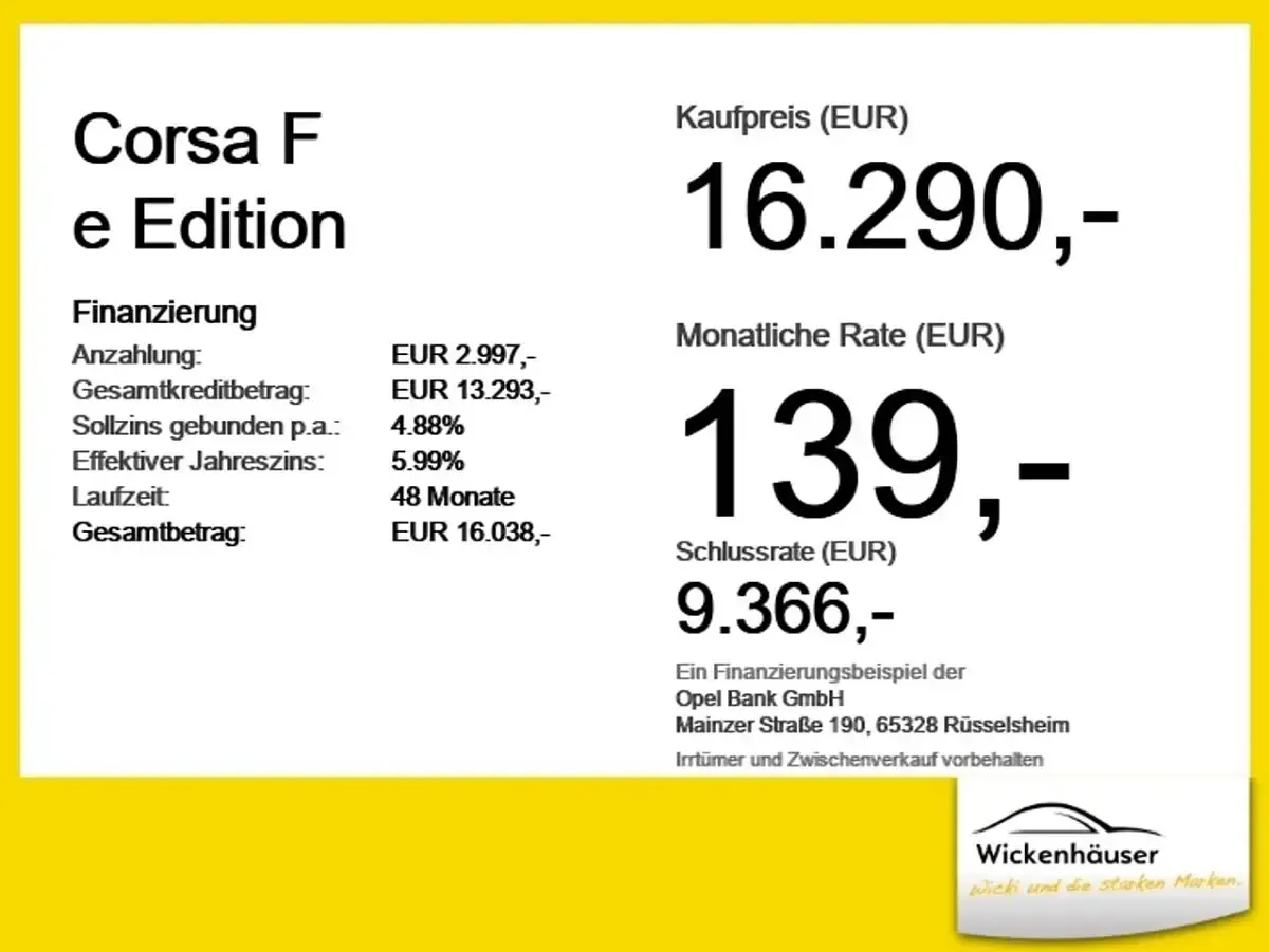 Używany Opel Corsa-e Edition 100 kW (136 KM) 2022 Niebieski Hatchback