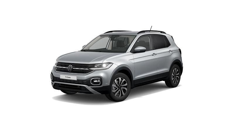 Gebraucht VW T-Cross Active 95 PS (69 kW) 2022 Silber SUV